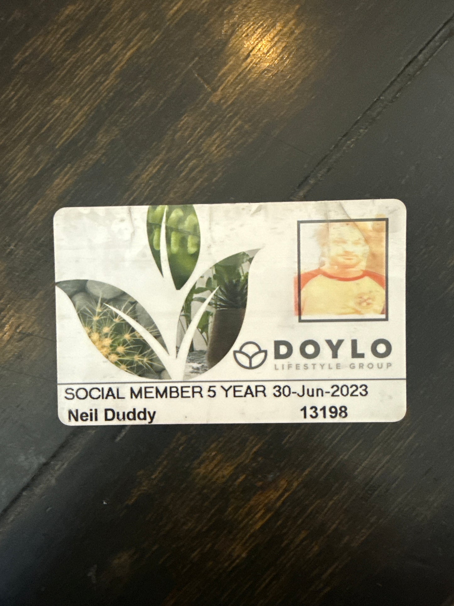 Duddy’s Doylo Membership Card