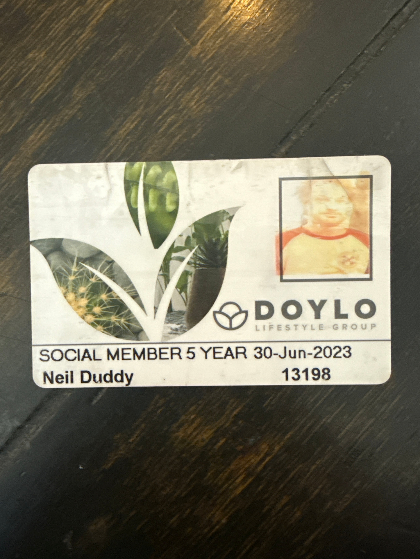 Duddy’s Doylo Membership Card